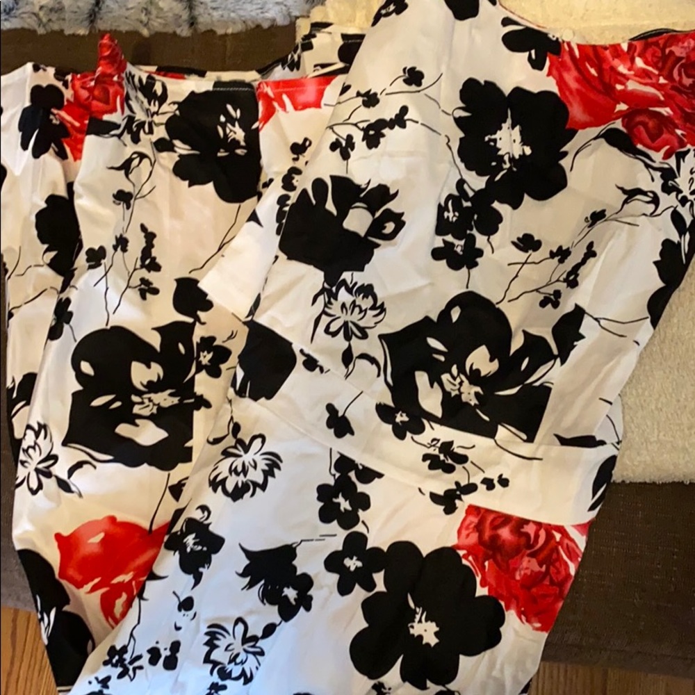 3/4 sleeve midi dress